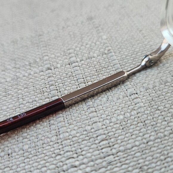 Coach Women Eyeglasses HANNAH 105 SAND Half Rim Glasses 50[]17 135 Eye Wear - Picture 9 of 12